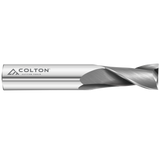 Photograph of Colton Cutting Tools 61146 | Carbide End Mill 2 Flute Square End Standard 7/16" Diameter x 1" LOC x 2 3/4" OAL