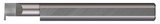 Photograph of a Micro 100 RRC3-030-750-312X | 0.3125" (5/16) Min Bore DIA x 0.750" (3/4) Max Bore Depth x 0.0300" Tooth Width x 0.1000" Projection x 0.3125" (5/16) Shank DIA x 2.50" (2-1/2) Overall Length x 0.0030" Radius  - Carbide Retaining Ring Grooving  Right Hand, AlTiN Coated