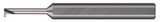 Photograph of a Micro 100 MRR-020-250-060 | 0.0600" Min Bore DIA x 0.250" (1/4) Max Bore Depth x 0.0200" Tooth Width x 0.0200" Projection x 0.1250" (1/8) Shank DIA x 1.50" (1-1/2) Overall Length  - Carbide Standard-Miniature Retaining Ring Grooving Right Hand
