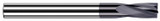 Photograph of a Harvey Tool 23350-C3 | 0.0500" Cutter DIA x 0.1880" Flute Length Carbide Flat Bottom Counterbore, 4 Flutes, AlTiN Coated