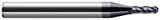 Photograph of a Harvey Tool 51011 | 0.1718" Cutter DIA x 0.3120" (5/16) Length of Cut Carbide Ball End Mill, 4 Flutes