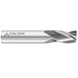 Image of a Colton 3 flute, square end standard length end mill.