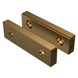 5th Axis DJ6 | Machined Aluminum Hard Jaw - 6" x .75" x 1.75" for 6" Vise (1 Pair)