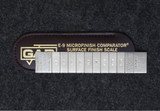 Gar E-9 | 16 - 250 Microinches Electrical Discharge Machined Microfinish Comparator w/9 Specimens