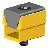 Mitee-Bite 61000 | 5/16"-18 Screw Size x 10.4 ft-lb Max Torque x 2000 lbs Holding Force Uniforce Clamp - 4 Pack