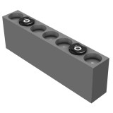 Mitee-Bite 33166 | 6" Steel Jaw Set