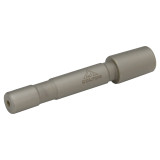 Colton Industrial Tools 49623 | High Precision 1/2" to 6JT Taper Straight Shank Nickel Plated Drill Chuck Arbor