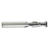All Industrial E5026904S | 3/16" Diameter x 3/16" Shank x 1" LOC x 4" OAL 2 Flute Uncoated Solid Carbide Square End Mill