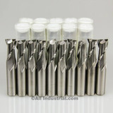All Industrial 25000673 | 2 Flute Standard Length End Mill, 3/8" Diameter