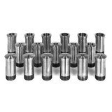 Pratt Burnerd America 0123-SET-6 | Crawford 17pc 5C Collet Set- 1/16" - 1-1/16" X 16ths