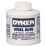 Dykem 80300 | 4 oz. Steel Blue Layout Fluid