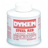 Dykem 80396 | 4 oz. Steel Red Layout Fluid