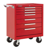 Kennedy 297XR | 29" 7-Drawer Roller Red Cabinet