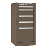 Kennedy 185XB | 13-5/8" 5-Drawer Brown Hang-On Cabinet