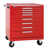 Kennedy 348XR | 34" 8-Drawer Roller Red Cabinet With Ball Bearing Slides
