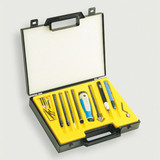 Noga NG9400 | 20pc N, S, D, C, K Blade Holders with N1, N2, S10, S20, S30, S150, D66, C20, D50, N80K, 104mm Blades Gold Box Set