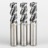 YG1 28579 | 5/16" Diameter x 5/16" Shank x 5/8" LOC x 2-1/2" OAL x 45 Degree Helix Angle 3 Flute Bright Coated Carbide E5981 Square End Mill