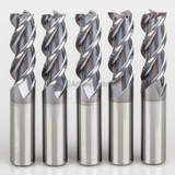 YG1 28573TC | 1/4" Diameter x 1/4" Shank x 5/8" LOC x 2-1/2" OAL x 45 Degree Helix Angle 3 Flute TiNC Coated Carbide E5981 Square End Mill