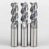 YG1 28579TC | 5/16" Diameter x 5/16" Shank x 5/8" LOC x 2-1/2" OAL x 45 Degree Helix Angle 3 Flute TiCN Coated Carbide E5981 Square End Mill