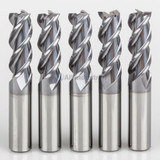 YG1 28584TC | 3/8" Diameter x 3/8" Shank x 1" LOC x 2-1/2" OAL x 45 Degree Helix Angle 3 Flute TiCN Coated Carbide E5981 Square End Mill