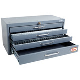 Huot 13175 | Fractional Wire Gage Letter Master Drill Dispenser Organizer Cabinet