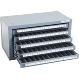 Huot 13550 | 2-56 to 12-28 Machine Screw Size Tap Dispenser Organizer Cabinet