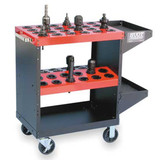 Huot 13940 | CNC Toolscoot Tool Cart for 40 Taper Tool Holders CAT40 BT40 NMTB