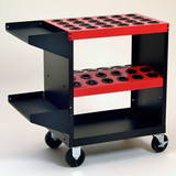 Huot 13940 | CNC Toolscoot Tool Cart for 40 Taper Tool Holders CAT40 BT40 NMTB