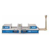 Kurt HDL6J | Double Station Machine Vise Anglock CNC 4" Opening Workholding