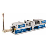 Kurt HDL6J | Double Station Machine Vise Anglock CNC 4" Opening Workholding