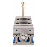 Kurt HDL6J | Double Station Machine Vise Anglock CNC 4" Opening Workholding
