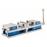 Kurt HDL6J | Double Station Machine Vise Anglock CNC 4" Opening Workholding