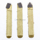 All Industrial 19872 | 20pc 5/16" C2 & C6 Carbide Tipped Lathe Tool Bit Set Single Point Brazed