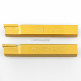 All Industrial 19874 | 20pc 3/8" C2 & C6 Carbide-Tipped Lathe Tool Bit Set Single Point Brazed