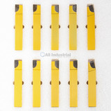 All Industrial 19880 | 20pc 3/4" C2 & C6 Carbide-Tipped Lathe Tool Bit Set Single Point Brazed
