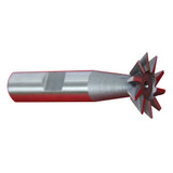 All Industrial 19500 | 1pc 3/8" X 45 Degree Premium HSS Dovetail Cutter Milling High Speed Steel