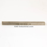 All Industrial 19756 | Tool Bit Square 1/4" x 1/4" x 4" High Speed Steel Lathe Fly Cutter Mill Blank