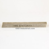 All Industrial 19760 | 5/16" X 3/8" X 4" HSS Tool Bit Rectangular Lathe Fly Cutter Mill Blank