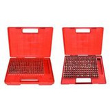 All Industrial 55120 | 2 Sets M1 & M2 440pcs .061-.500" Plug Pin Gage Set Minus (-) Steel .0002"