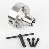 All Industrial 41210 | 5C Collet Chuck 5" Diameter Plain Back 5C Collets Lathe With Chuck Wrench