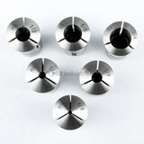 All Industrial 41047 | 6pc High Precision R8 Collet Set Fractional 1/8" to 3/4" (1/8", 1/4", 3/8", 1/2", 5/8", & 3/4" collets)