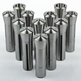 All Industrial 41088 | 12pc R8 Collet Set 1/8" to 7/8" for Bridgeport With R8 Collet Rack - 15 Slot