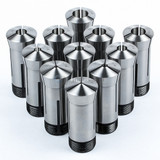 All Industrial 41181 | 5C Round Collet 11pc Set 1/8"-3/4" X 16ths Tooling for Lathes & Fixtures CNC