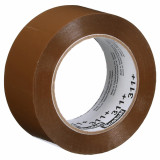 3M 7100179459 | 3.000" Size x 109.360yd OAL x 1.880" Width x 1.100mil Baking Thickness Polypropylene Film 311+ Box Sealing Tape - Tan