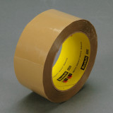 3M 7100037458 | 3.000" Size x 54.700yd OAL x 2.830" Width x 2.000mil Baking Thickness Polyester 355 Box Sealing Tape - Tan