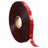 3M 7010333960 | 3.000" Size x 36.000yd Overall Length x 1.000" Width x 5.000mil Baking Thickness Acrylic Foam 4947 VHB Tape - Black