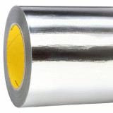 3M 7010290687 | LT80 x 60.000yd Overall Length x 30.000" Width x 0.08mm Thickness Acrylic 427 Aluminum Tape - Silver