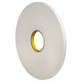 3M 7000122493 | 36.000yd Overall Length x 1.000" Width x 125.000mil Baking Thickness Urethane 4108 General Purpose Foam Tape - Natural