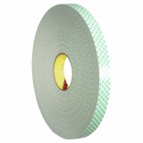 3M 7010331685 | 72.000yd Overall Length x 0.250" Width x 0.08mm Thickness Urethane 4032 General Purpose Foam Tape - Off-white
