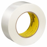 3M 7000123806 | Scotch 3.000" Size x 60.140yd OAL x 1.410" Width Polypropylene Film 893 Filament Tape - Transparent